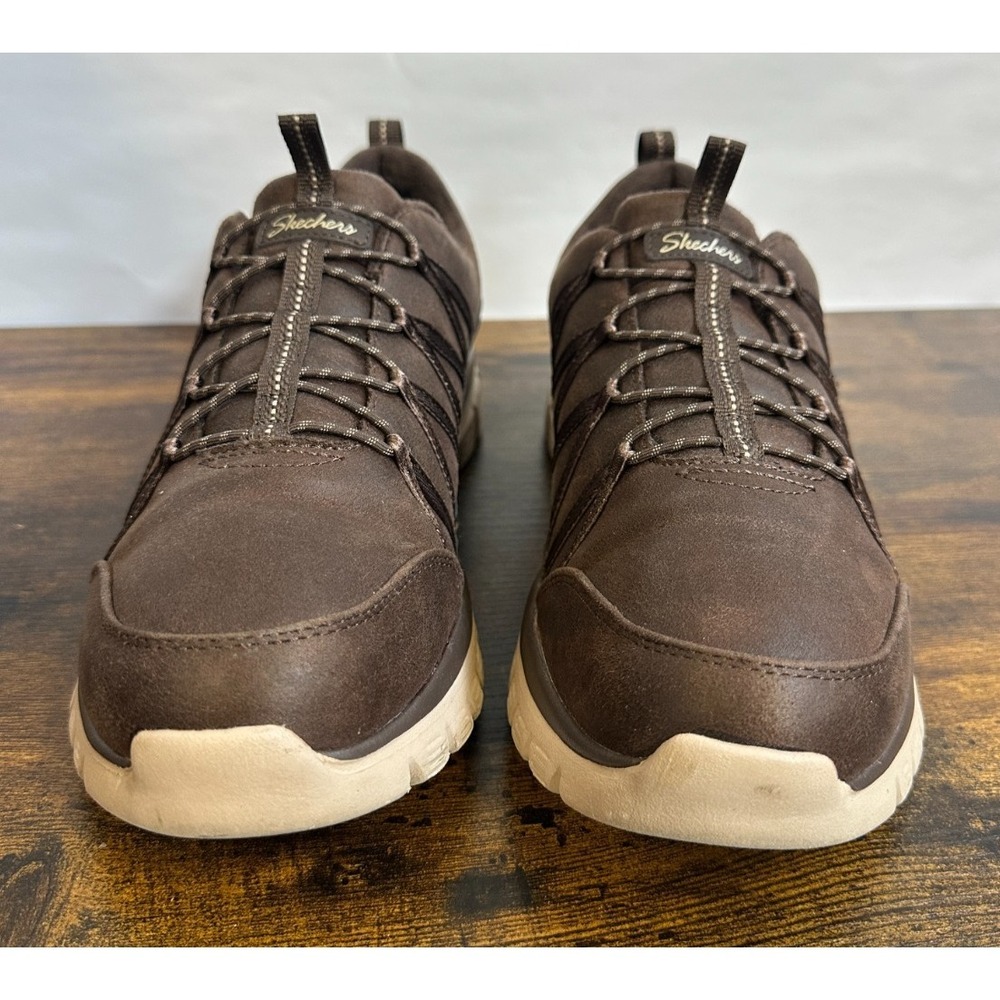 Skechers Graceful Cozy Hug Womens 10 Slip On Sneaker Brown Faux Fur 100889 CHOC - Picture 5 of 10